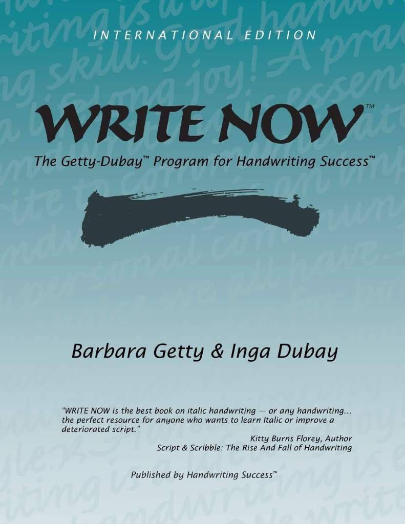 Write Now: The Getty-Dubay Program for Handwriting Success by Barbara Getty | barcode:9780964921511 | source:'9780964921511.jpg