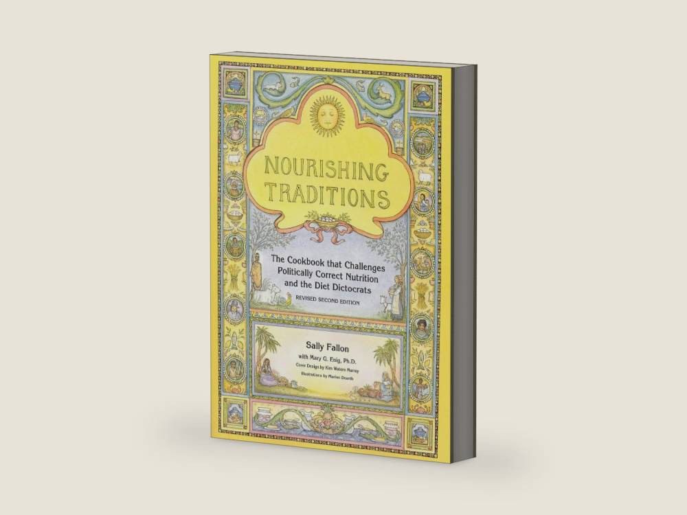 Nourishing Traditions: The Cookbook that Challenges Politically Correct Nutrition and the Diet Dictocrats by Sally Fallon | barcode:9780967089737 | source:'9780967089737-right-three-quarter.jpg