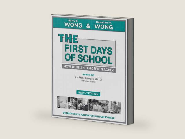THE First Days of School: How to Be an Effective Teacher, 5th Edition (Book & DVD) by Harry K. Wong | barcode:9780976423386 | source:'9780976423386-right-three-quarter.jpg