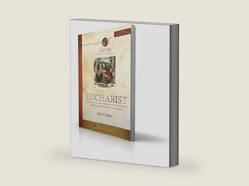 LECTIO: Eucharist Leader's Guide by Dr. Brant Pitre | barcode:9780986228803 | source:'9780986228803-right-three-quarter.jpg