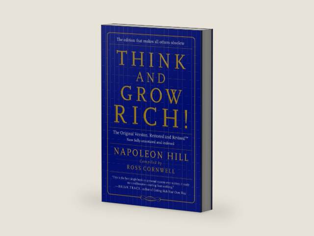 Think and Grow Rich!: The Original Version, Restored and Revised™ by Napoleon Hill | barcode:9780990797609 | source:'9780990797609-right-three-quarter.jpg