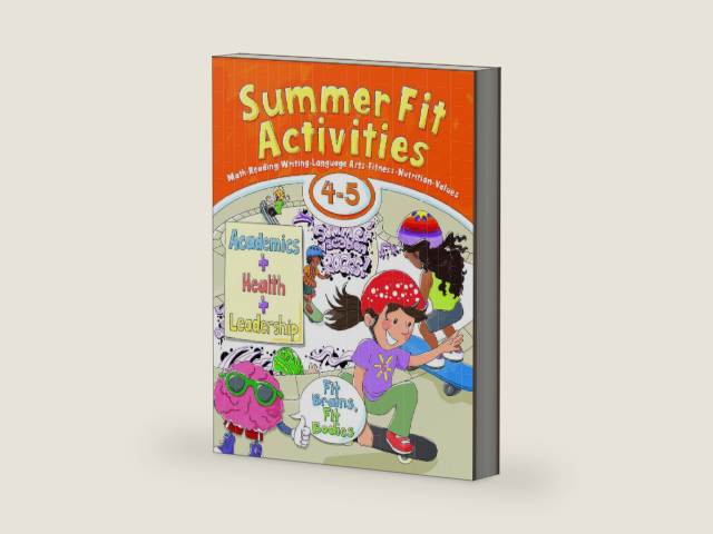 Summer Fit, Fourth - Fifth Grade (Summer Fit-preparing Children Mentally-physically-socially) by Kelly Terrill | barcode:9780998290256 | source:'9780998290256-right-three-quarter.jpg