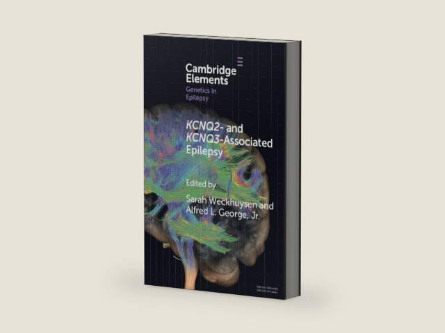 KCNQ2- and KCNQ3-Associated Epilepsy (Elements in Genetics in Epilepsy) by Sarah Weckhuysen | barcode:9781009278256 | source:'9781009278256-right-three-quarter.jpg
