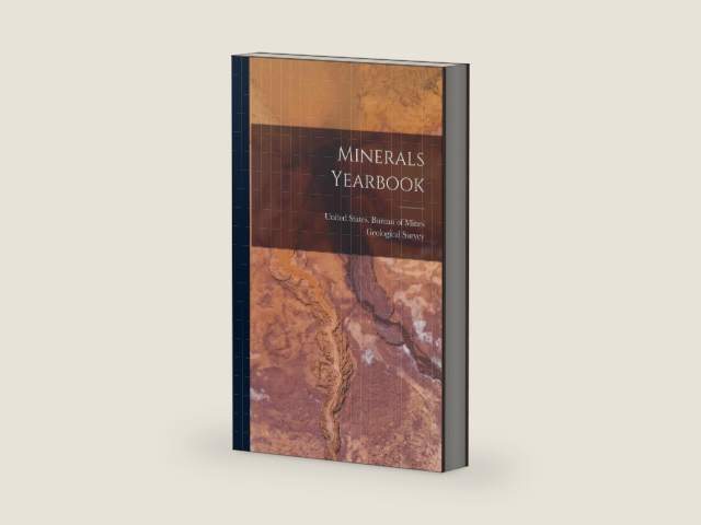 Minerals Yearbook by United States Bureau of Mines | barcode:9781019343135 | source:'9781019343135-right-three-quarter.jpg