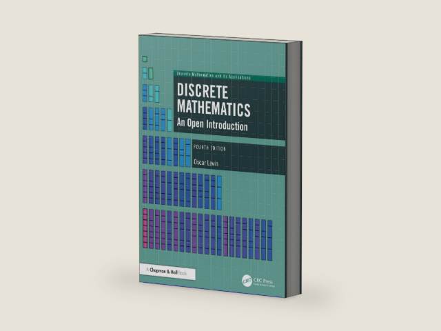 Discrete Mathematics (Discrete Mathematics and Its Applications) by Oscar Levin | barcode:9781032966168 | source:'9781032966168-right-three-quarter.jpg