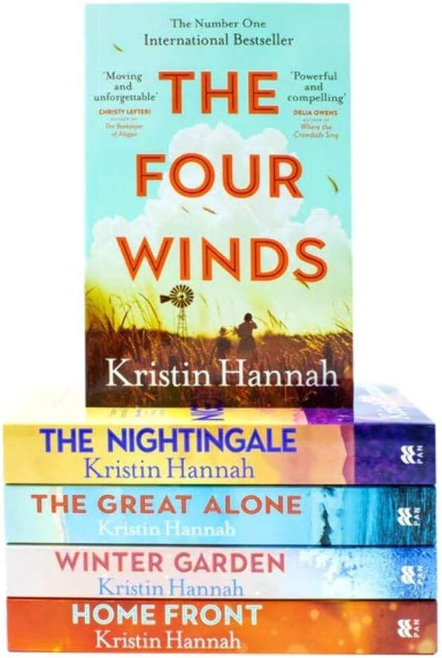Kristin Hannah Collection 5 Books Set (The Nightingale, The Four Winds, The Great Alone, Winter Garden, Home Front) by Kristin Hannah | barcode:9781035053995 | source:'9781035053995.jpg