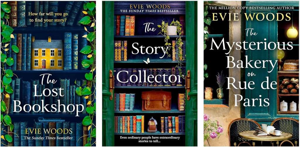 Evie Woods 3 Books Collection Set (Mysterious Bakery on Rue de Paris, The Lost Bookshop and The Story Collector) by Evie Woods | barcode:9781068472732 | source:'9781068472732.jpg
