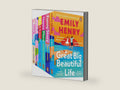 Emily Henry 6 Books Collection Set (Great Big Beautiful Life, Beach Read, People we Meet on Vacation, Book Lovers, Happy Place and Funny Story) by Emily Henry | barcode:9781068472763 | source:'9781068472763-right-three-quarter.jpg