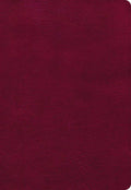 NASB Super Giant Print Reference Bible, Burgundy LeatherTouch, Indexed by Holman Bible Publishers | barcode:9781087757629 | source:'9781087757629.jpg