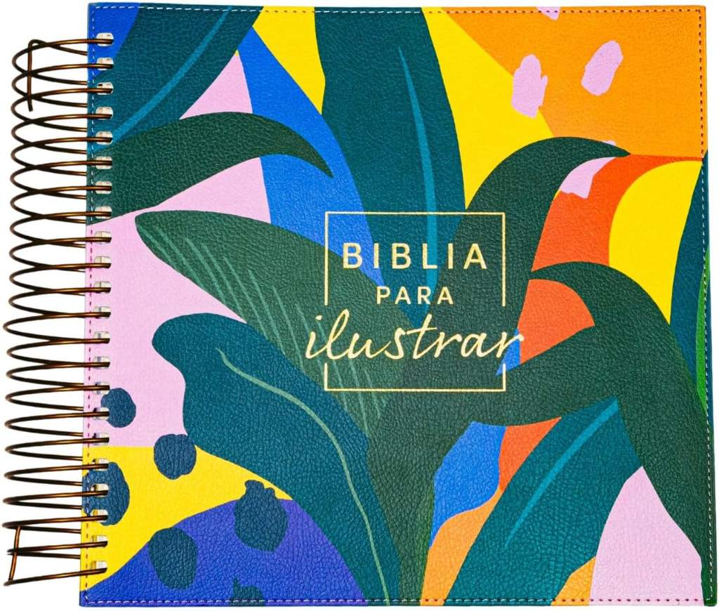 Reina Valera 1960 Biblia para ilustrar, floral símil piel | RVR 1960 Illustrating Bible, Floral, LeatherTouch (Spanish Edition) by B&H Español Editorial Staff | barcode:9781087762357 | source:'9781087762357.jpg