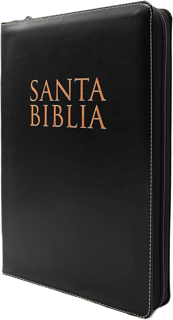 Biblia Reina Valera 1960 Letra Super Gigante en Español con Cierre Indice y Estuche de Proteccion Edicion Especial / RVR 1960 Super Giant Large Print Bible, Black, Imitation leather (Spanish Edition) by Reina Valera 1960 | barcode:9781087778778 | source:'9781087778778.jpg