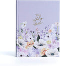 KJV Notetaking Bible, Large Print Hosanna Revival Edition, Lavender/Peach Cloth Over Board, KJV Holy Bible, Red Letter, Single-Column, Journaling Space, Reading Plan, Easy-to-Read Bible Slab Type by Holman Bible Publishers | barcode:9781087785837 | source:'9781087785837.jpg