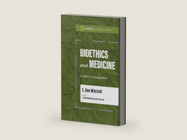 Bioethics and Medicine: A Short Companion (Essentials in Christian Ethics) by C. Ben Mitchell | barcode:9781087788883 | source:'9781087788883-right-three-quarter.jpg
