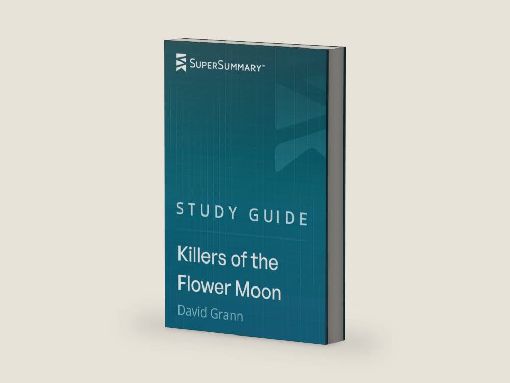 Study Guide: Killers of the Flower Moon by David Grann (SuperSummary) by SuperSummary | barcode:9781088563397 | source:'9781088563397-right-three-quarter.jpg