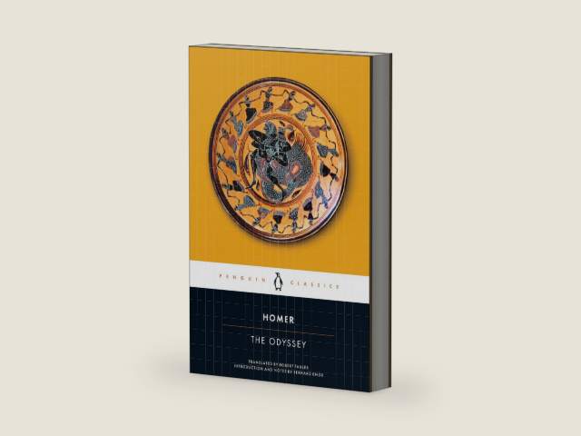 The Odyssey (Penguin Classics Deluxe Edition) by Homer | barcode:9781101221846 | source:'9781101221846-right-three-quarter.jpg