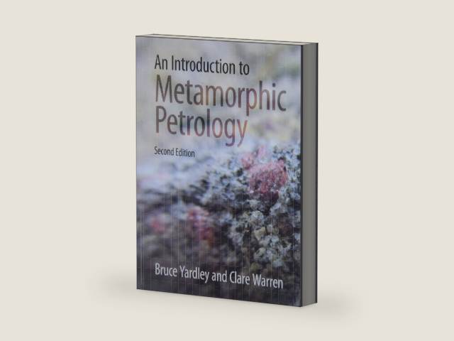 An Introduction to Metamorphic Petrology by Bruce Yardley | barcode:9781108456487 | source:'9781108456487-right-three-quarter.jpg