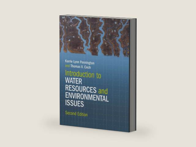 Introduction to Water Resources and Environmental Issues by Karrie Lynn Pennington | barcode:9781108746847 | source:'9781108746847-right-three-quarter.jpg