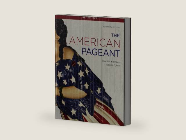 The American Pageant: A History of the American People, AP Edition by David M. Kennedy | barcode:9781111831066 | source:'9781111831066-right-three-quarter.jpg