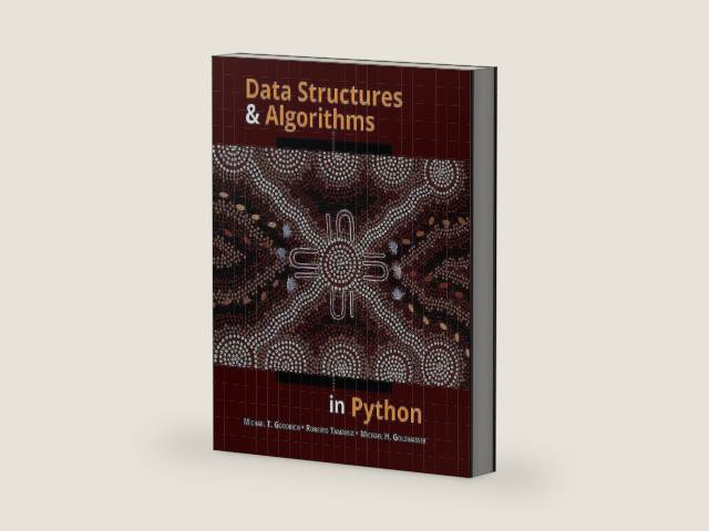 Data Structures and Algorithms in Python by Michael T. Goodrich | barcode:9781118290279 | source:'9781118290279-right-three-quarter.jpg