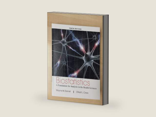 Biostatistics: A Foundation for Analysis in the Health Sciences by Wayne W. Daniel | barcode:9781118302798 | source:'9781118302798-right-three-quarter.jpg
