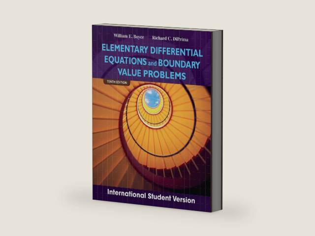 Elementary Differential Equations and Boundary Value Problems by William E. Boyce | barcode:9781118323618 | source:'9781118323618-right-three-quarter.jpg