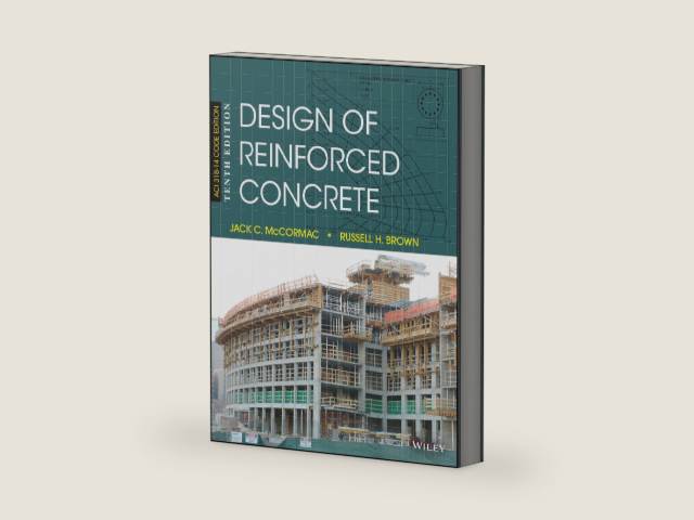 Design of Reinforced Concrete by Jack C. McCormac | barcode:9781118879108 | source:'9781118879108-right-three-quarter.jpg