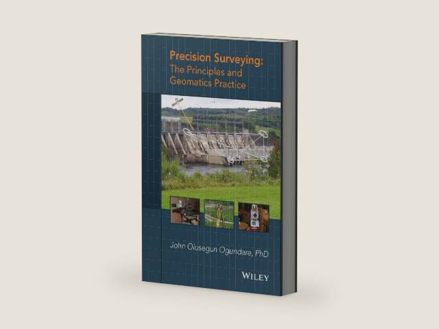 Precision Surveying: The Principles and Geomatics Practice by John Olusegun Ogundare | barcode:9781119102519 | source:'9781119102519-right-three-quarter.jpg