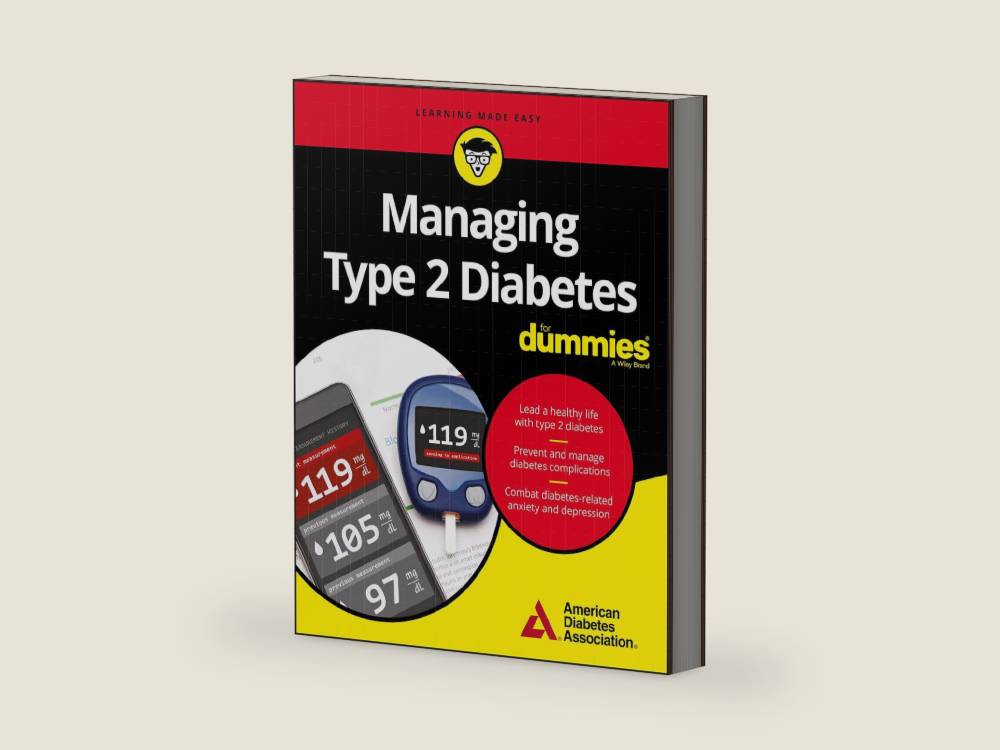 Managing Type 2 Diabetes For Dummies by American Diabetes Association | barcode:9781119363293 | source:'9781119363293-right-three-quarter.jpg