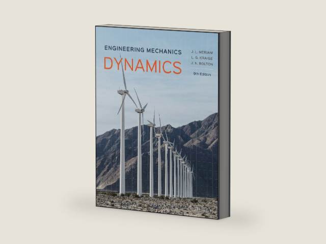 Engineering Mechanics: Dynamics, 9th Edition by James L. Meriam | barcode:9781119390978 | source:'9781119390978-right-three-quarter.jpg