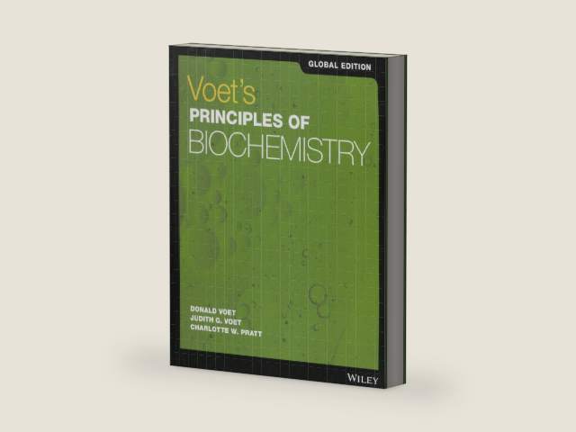 Voet's Principles of Biochemistry, Global Edition by Donald Voet | barcode:9781119451662 | source:'9781119451662-right-three-quarter.jpg