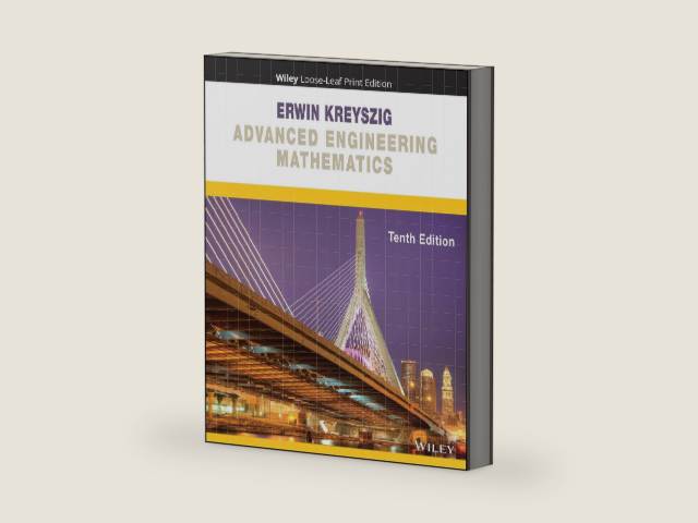 Advanced Engineering Mathematics by Erwin Kreyszig | barcode:9781119455929 | source:'9781119455929-right-three-quarter.jpg