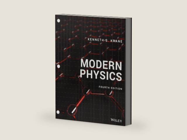 Modern Physics by Kenneth S. Krane | barcode:9781119495550 | source:'9781119495550-right-three-quarter.jpg