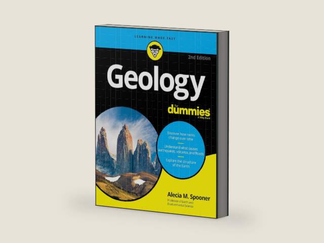 Geology For Dummies by Alecia M. Spooner | barcode:9781119652878 | source:'9781119652878-right-three-quarter.jpg