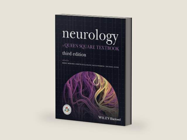 Neurology: A Queen Square Textbook by Robin Howard | barcode:9781119715535 | source:'9781119715535-right-three-quarter.jpg