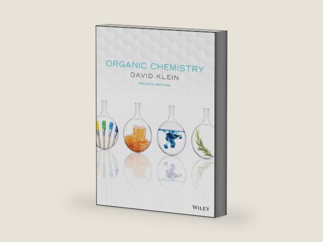 Organic Chemistry, 4th Edition by David R. Klein | barcode:9781119760825 | source:'9781119760825-right-three-quarter.jpg