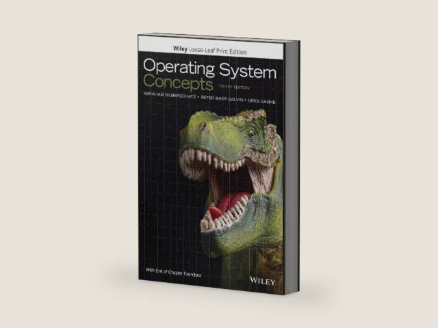 Operating System Concepts by Abraham Silberschatz | barcode:9781119800361 | source:'9781119800361-right-three-quarter.jpg
