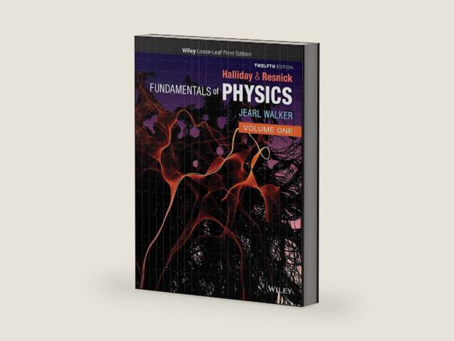 Fundamentals of Physics, Volume 1 by David Halliday | barcode:9781119801191 | source:'9781119801191-right-three-quarter.jpg