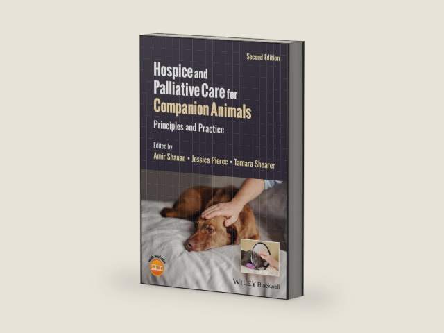 Hospice and Palliative Care for Companion Animals: Principles and Practice by Amir Shanan | barcode:9781119808787 | source:'9781119808787-right-three-quarter.jpg