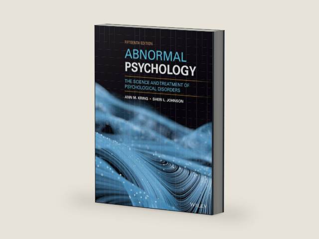 Abnormal Psychology: The Science and Treatment of Psychological Disorders by Ann M. Kring | barcode:9781119809074 | source:'9781119809074-right-three-quarter.jpg