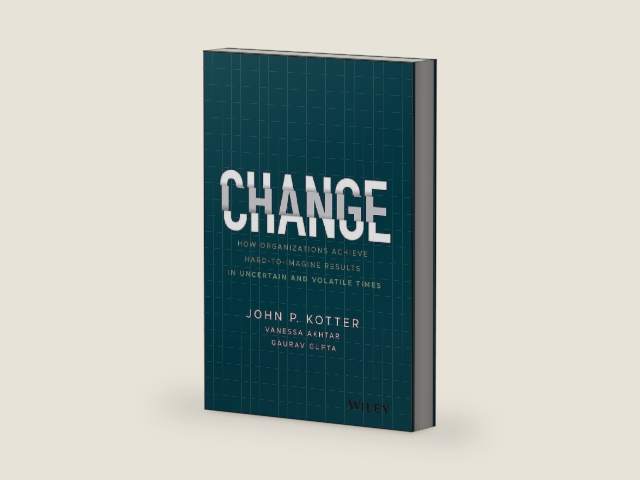 Change: How Organizations Achieve Hard-to-Imagine Results in Uncertain and Volatile Times by John P. Kotter | barcode:9781119815846 | source:'9781119815846-right-three-quarter.jpg
