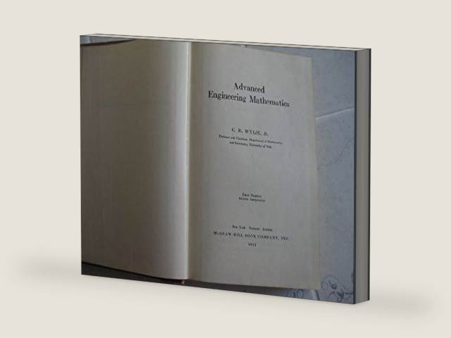 Advanced Engineering Mathematics by Wylie | barcode:9781124164472 | source:'9781124164472-3-right-three-quarter.jpg