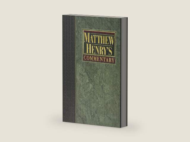 MATTHEW HENRY'S COMMENTARY / Volume 3 (Commentary On The Whole Bible/ Volume 3 Only; Job to Song of Solomon) by Matthew Henry | barcode:9781125157022 | source:'9781125157022-right-three-quarter.jpg