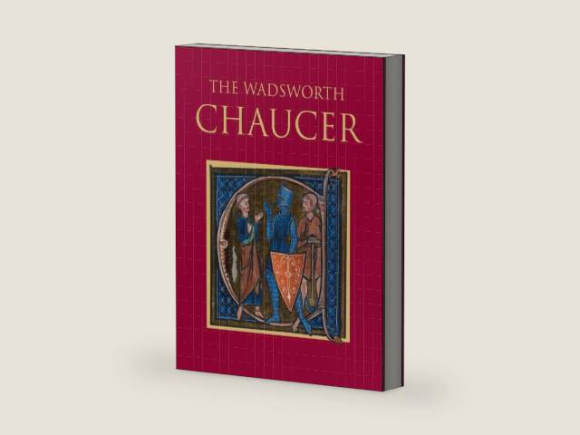 The Wadsworth Chaucer: Formerly the Riverside Chaucer by Geoffrey Chaucer | barcode:9781133316282 | source:'9781133316282-right-three-quarter.jpg