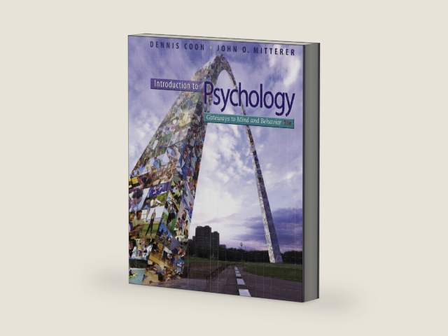 Introduction to Psychology: Gateways to Mind and Behavior with Concept Maps and Reviews by Dennis Coon | barcode:9781133711681 | source:'9781133711681-right-three-quarter.jpg