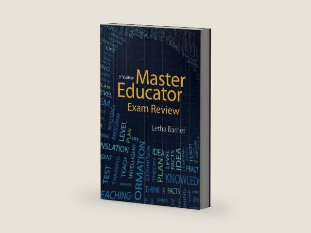 Exam Review for Master Educator, 3rd Edition by Letha Barnes | barcode:9781133776598 | source:'9781133776598-right-three-quarter.jpg