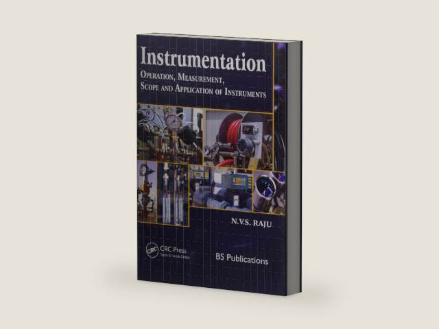 Instrumentation: Operation, Measurement, Scope and Application of Instruments by N.V.S. Raju | barcode:9781138626553 | source:'9781138626553-right-three-quarter.jpg