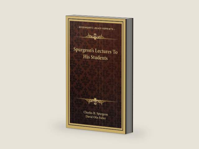 Spurgeon's Lectures To His Students by Charles H Spurgeon | barcode:9781164510857 | source:'9781164510857-right-three-quarter.jpg