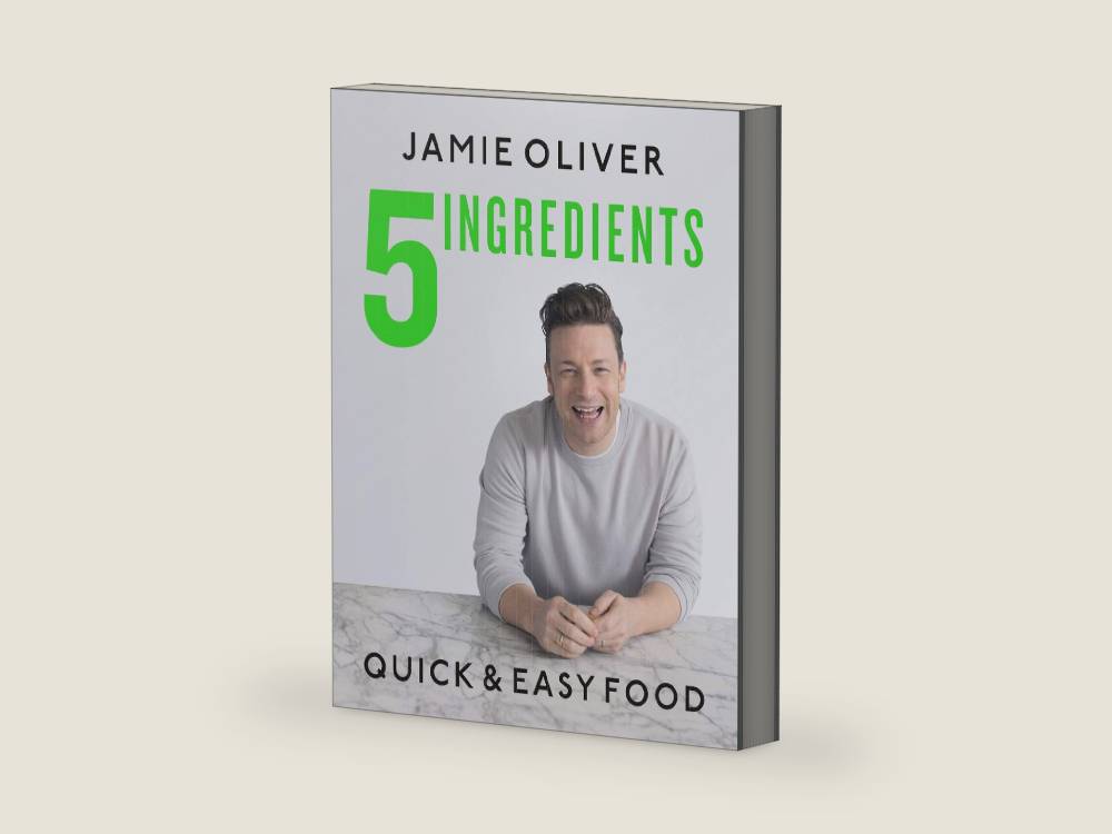 5 Ingredients: Quick & Easy Food by Jamie Oliver | barcode:9781250303882 | source:'9781250303882-right-three-quarter.jpg