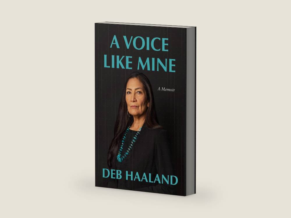 A Voice Like Mine: A Memoir by Deb Haaland | barcode:9781250434227 | source:'9781250434227-right-three-quarter.jpg
