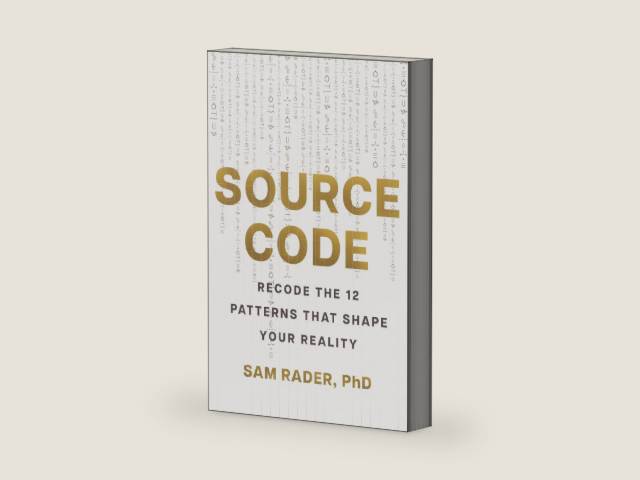 Source Code: Recode the 12 Patterns that Shape Your Reality by Sam Rader | barcode:9781250477330 | source:'9781250477330-right-three-quarter.jpg